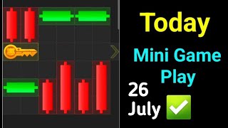 26 July Hamster Kombat Mini Game  July 26rd Edition [upl. by Tonia751]