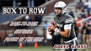 Aqeel Glass  Top Rated FCS QB  Highlights [upl. by Mcnally493]