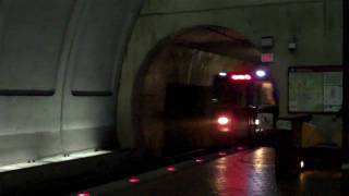 Washington DC Metro Red Line Action March 12 2010 Full Version [upl. by Ylesara915]