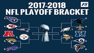 2018 NFL PLAYOFF PREDICTIONS YOU WONT BELIEVE THE SUPER BOWL CHAMPION 100 CORRECT BRACKET [upl. by Iveel411]