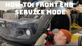 R56 Mini Cooper S JCW Front End Service Mode amp Front Bumper Removal [upl. by Edra]