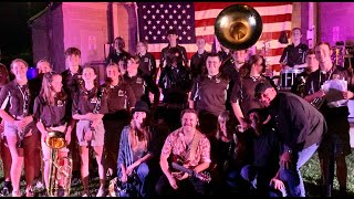 Fleetwood Mac Cover Songs With WESTERN BROWN MARCHING BAND amp Fleetwood Gold Tribute Band Live [upl. by Amairam]