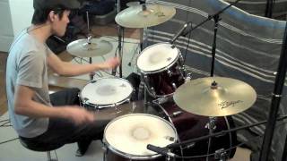 Hillsong  Mighty To Save Drum Cover [upl. by Eerol]