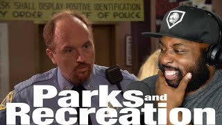 PARKS AND RECREATION S2 REACTION  Episodes 1 amp 2 [upl. by Evilo]