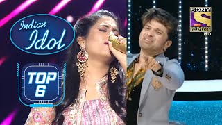 Sayli की आवाज़ में quotKhatoubaquot सुनकर नाचने लगे Himesh  Indian Idol  Top 6 [upl. by Nus]