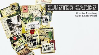 Creative Exercising  Cluster Cards  Quick and Easy Makes [upl. by Farrel]