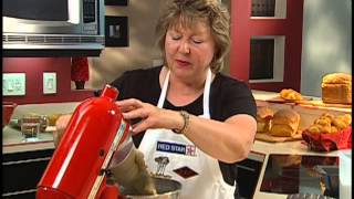 How to Make YEAST BREAD Using a STAND MIXER [upl. by Aicerg]