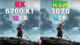 Which is Better in New Games  RX 6700 XT vs RTX 3070 [upl. by Terr]