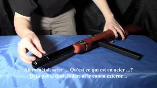 Snow Wolf SW08 Beretta MLE 1938 AEG Airsoft WWII  FrenchFan Review [upl. by Schreib]