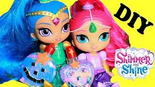 DIY Shimmer amp Shine Nick Jr MAKEOVER DIY Genie Bottle Craft [upl. by Dell481]