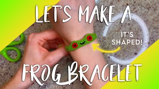 How To Tie The Shaped Frog Bracelet [upl. by Chladek]