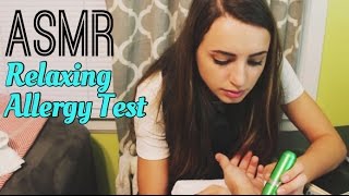 Allergy Test amp Skin Treatment ASMR [upl. by Yoc]