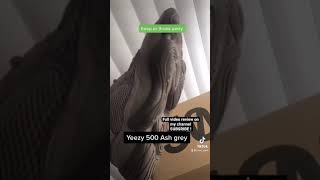 Yeezy 500 Ash grey yeezy500 ashgrey adidas yeezy yeezyseason [upl. by Pheni]