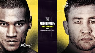 CONOR BENN vs CHRIS van HEERDEN PRESS CONFERENCE LIVESTREAM [upl. by Jedidiah]