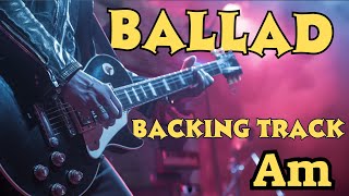 Ballad Backing Track in A Minor [upl. by Atelahs324]