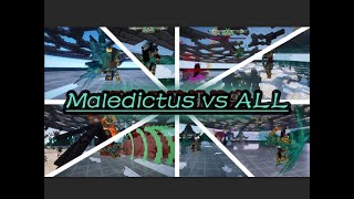 Maledictus vs ALL Strong Minecraft Bosses  Minecraft mob battle [upl. by Atterrol918]