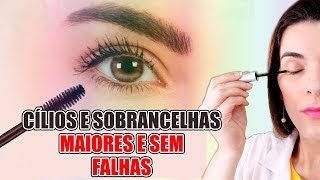 Faça Crescer os CÍLIOS e SOBRANCELHAS [upl. by Avra262]