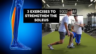 3 Exercises To Strengthen Your Soleus Calf Muscle [upl. by Chiarra]