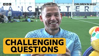 Kalvin Phillips Answers 15 Challenging Questions ⚽️ [upl. by Tiff258]