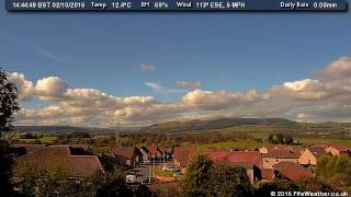 2 October 2016  Lochgelly WeatherCam Timelapse [upl. by Yllier]