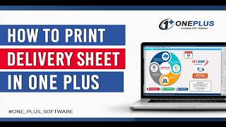 How to Print Delivery Sheet In One Plus ERP Hindi [upl. by Alletse305]