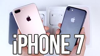 Apple iPhone 7 et 7 Plus  Déballage et prise en main Unboxing [upl. by Lotte926]