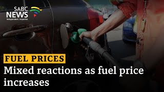 Mixed reactions as fuel price increases [upl. by Ahseinar]