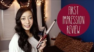 First Impression Review  Conair YouCurl XL Curling Wand [upl. by Kamerman463]