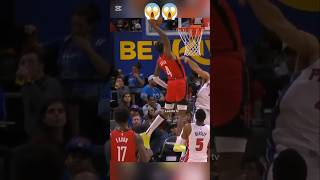 JALEN GREEN INSANE POSTER DUNK 💪👀 dunk posterdunk jalengreen insane short [upl. by Ulick]