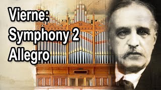 Louis Vierne Symphony Nr 2  Allegro [upl. by Eneg546]