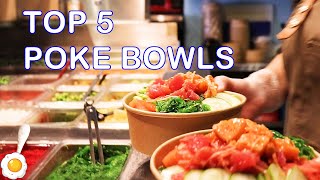 How to make Poke Bowl： Top 5 popular flavours  Cooking with the chef Tasty Montreal） [upl. by Filbert]