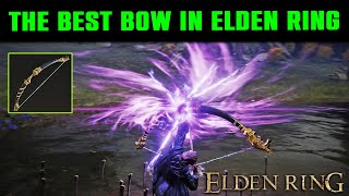 A Very Powerful GreatBow in Elden Ring  How to Get amp Use Lion Greatbow  Bow SHOWCASE [upl. by Annav]