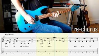 Amon Amarth  Fafners Gold Guitar Lesson w TABS The way Olavi Mikkonen plays it [upl. by Morly963]