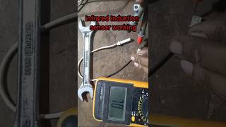 Infrared induction coil sensor working youtubeshorts electrial electronic [upl. by Derward548]