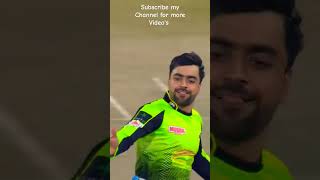 Rashid Khan 19 in PSL WICKETS BOWLED psl ipl india afghanistan pakistan duck cricketlover [upl. by Arluene]