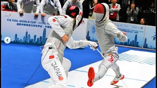 Singapore Fencing Team UPSET WIN vs World no1 Japan [upl. by Accisej]