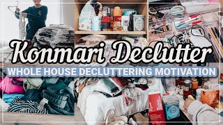 KONMARI METHOD CLEAN AND DECLUTTER WITH ME 2024  DECLUTTERING MARATHON  2 HOURS OF CLEANING [upl. by Hagood]