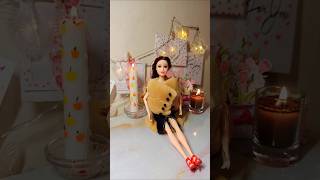 DIY from Cattail to doll coat 🐻🌾🤎 craft creative shorts diy satisfying doll handmade teddy [upl. by Gesner]