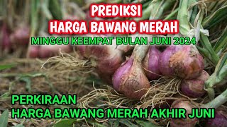 Perkiraan harga bawang merah minggu keempat bulan Juni 2024 [upl. by Drew]