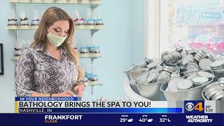 Brown County favorite Bathology invites people to turn their home into a spa through natural handcr [upl. by Yraeht]