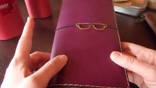 Galen Leather Travelers notebooks a nice alternative to Midori [upl. by Anitsyrhk]