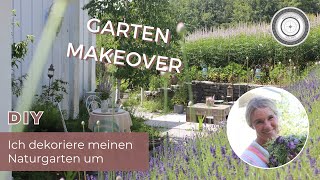 DIY  so DEKORIERE ICH MEINEN GARTEN wenn eine Fotografin für eine Gartenzeitschrift kommt 🥰 [upl. by Nawuj]