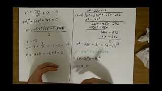 Algebra  Cubic Polynomial Cardanos Algorithm Part 2 of 2 [upl. by Nerot]