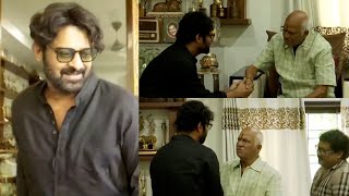 Prabhas Meets Rajendra Prasad Garu and Pays Heartfelt Tribute  Gultecom [upl. by Tiffie]