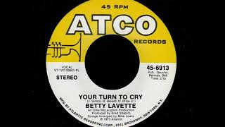 Betty Lavette  Your Time To Cry [upl. by Fennessy984]