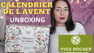 UNBOXING CALENDRIER DE LAVENT YVES ROCHER 2023 [upl. by Tecla169]