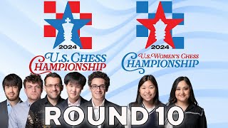 2024 US Chess Championships Round 10 [upl. by Sakhuja]