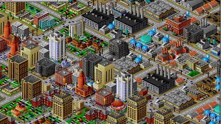 SimCity 2000  Gameplay PCHD [upl. by Ahsirek]