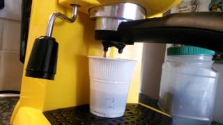 How to use the DeLonghi EC220 espresso machine [upl. by Nylirek]