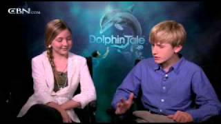 CBN Interviews Dolphin Tales Cozi Zuehlsdorff and Nathan Gamble  CBNcom [upl. by Wertheimer]